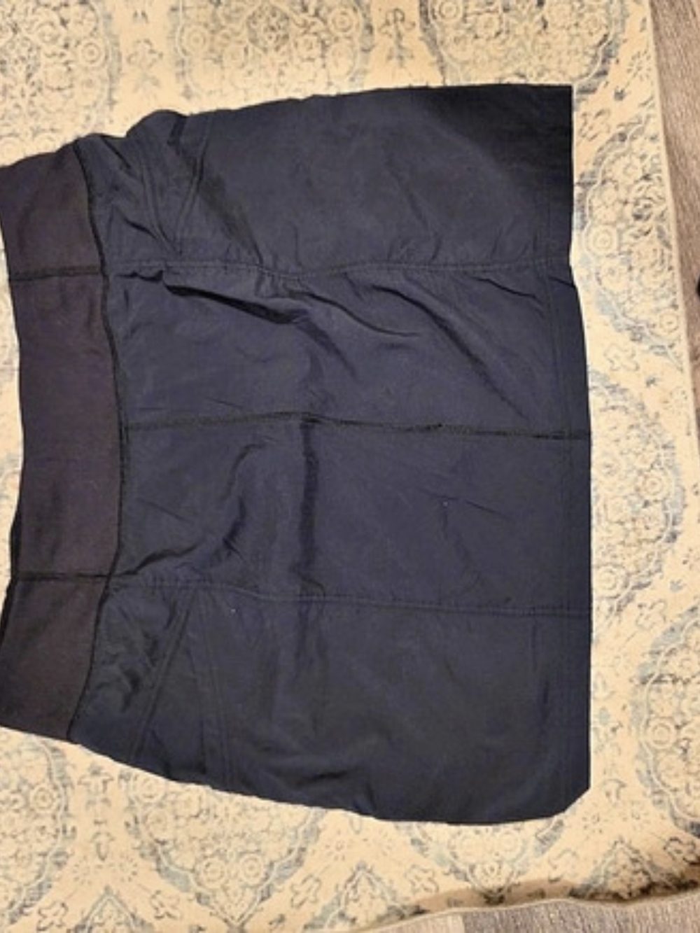 prAna Koen Skort Mini Skirt Black XL